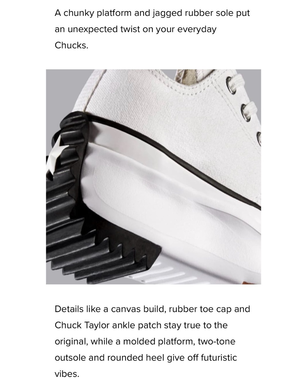 Converse | Run Star Hike Platform Canvas - Picture 3 of 11